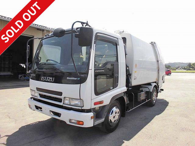 Price reduced! 2006 model Isuzu Forward medium-sized packer (garbage truck) press type, manufactured by Kyokuto Kaihatsu, capacity 8.2m3