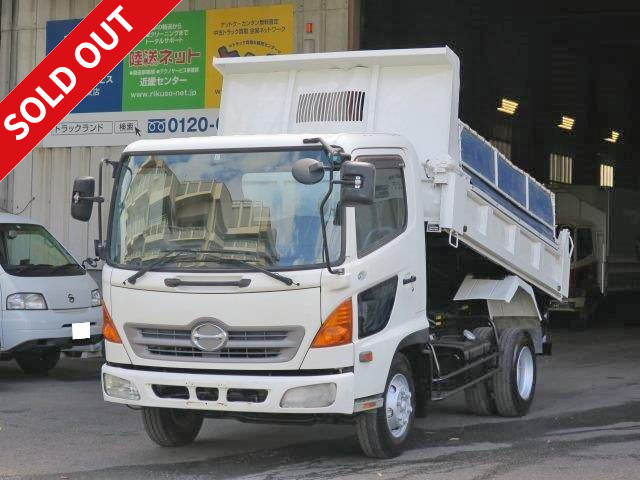 2006 Hino Ranger Medium-sized Dump Truck Shinmaywa Electric Cobo Lane Actual mileage 130,000km! Available for rental!