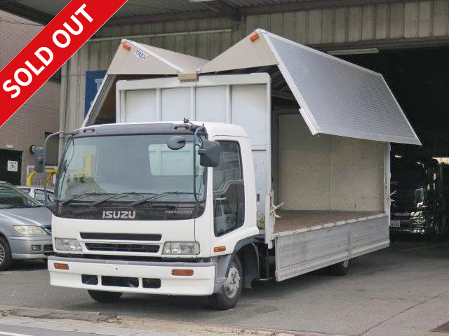 2004 Isuzu Forward Medium-sized Aluminum Wing 6200 Wide Body Bedless