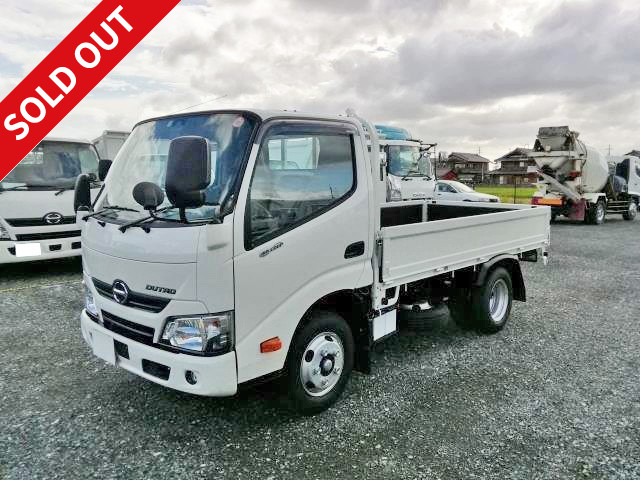 2018 Hino Dutro Compact Flatbed Loading Capacity 2t Standard 10-foot Short Full Low-floor Semi-medium-sized license (5t only!)