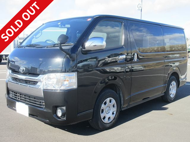 2018 Toyota Hiace Super GL 2-5 seater gasoline vehicle with car navigation and dealer inspection record book