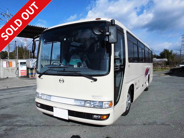 2006 Hino Melpha Royal Saloon Medium-sized microbus 29-seater Actual mileage: approx. 353,000 km Reclining seats Rear air suspension Shift automatic transmission