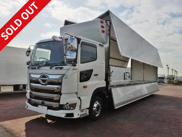 2018 Hino Profia Refrigerated Wing 4-axle low floor Thermo King -29 degree setting Rear air suspension with standby function