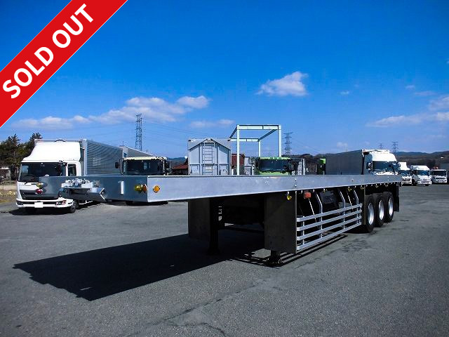 1995 Furuhafu cutting board semi trailer, 3 axles, 12m, maximum load 26.8 tons, ABS