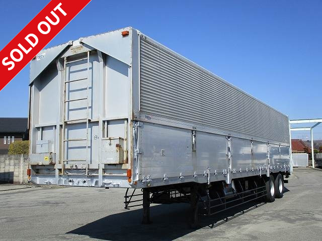 1999 model Trex high deck 2-axle wing trailer ABS load capacity 20t 25 pairs of hooks