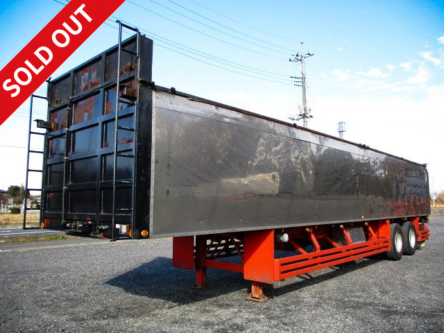 2002 Trex 12m Industrial Waste Trailer 2-axle Electric Landing MOT valid until May 2019! Load capacity 20,100kg Fifth wheel load over 9,420kg