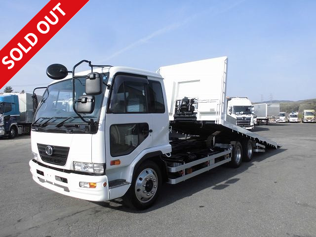 2007 Nissan UD Condor self-loader with 10.3t load capacity, radio controlled, winch, retarder, aluminum wheels, approx. 66.6km