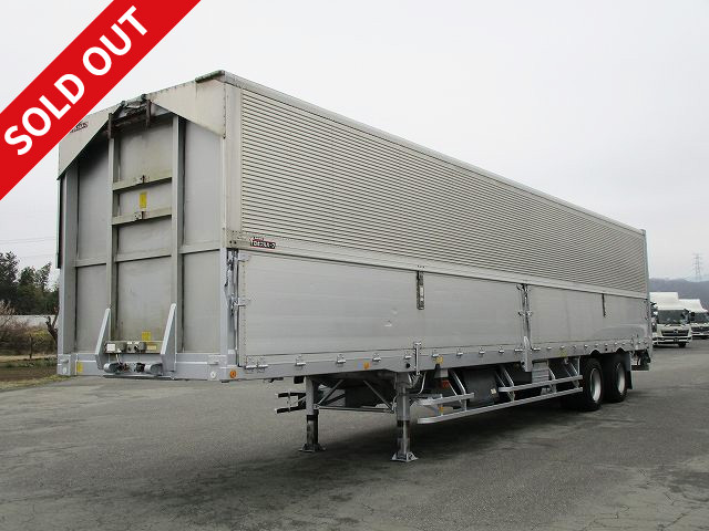 2006 Furuhafu High-floor 2-axle wing trailer 13m Lift axle Jolder 4-row Internal hook 13 pairs Air suspension