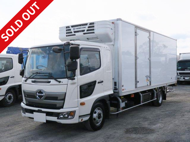 [Lease de Sugu Nori exclusive] 2019 model Hino Ranger medium-sized refrigerated van 6200 standard with storage PG, Thermo King, set to -25 degrees [Medium temperature setting] with side door 