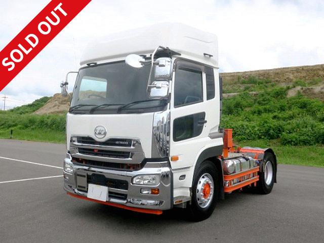 2016 UD Trucks Quon Tractor Head 450 horsepower High roof Retarder *Actual mileage on meter: approx. 470,000 km/Vehicle inspection valid until August 2015*