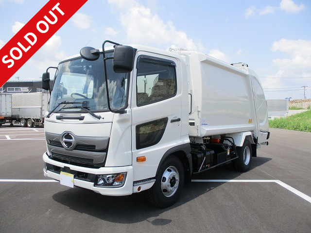 2018 Model New Hino Ranger Medium-sized Packer (Refuse Collector) Capacity 8.2m3 Press Type Shinmaywa G-PX Bedless