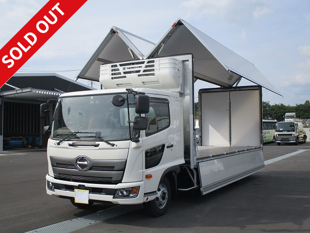 [Lease de Sugu Nori Exclusive] 2019 Hino New Ranger Refrigerated Wing 6200 Wide Thermo King -25 degrees 