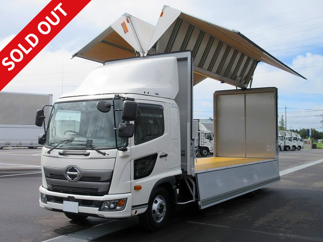 2019 Model New Hino Ranger Medium-sized Aluminum Wing 6200 Standard with Storage PG