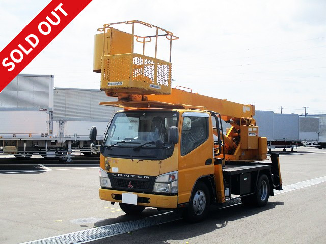 2006 Mitsubishi Fuso Canter Aerial Work Platform Vehicle 12M High Platform Esmac 3-Stage Arm 