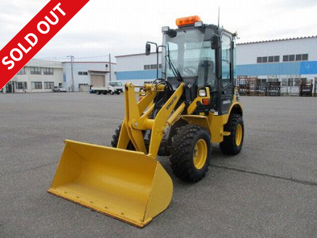 2018 Komatsu WA30 6 model with cabin, snow removal model