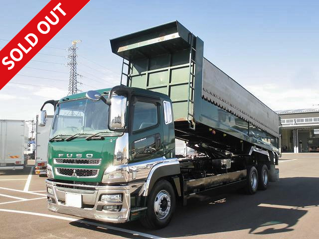 2012 Mitsubishi Fuso Super Great Large Deep Dump Truck, No Soil/Sand Specification, ShinMaywa 1-way Opening, Retarder, Loading Capacity 9.2t [Vehicle Inspection valid until April 2020]