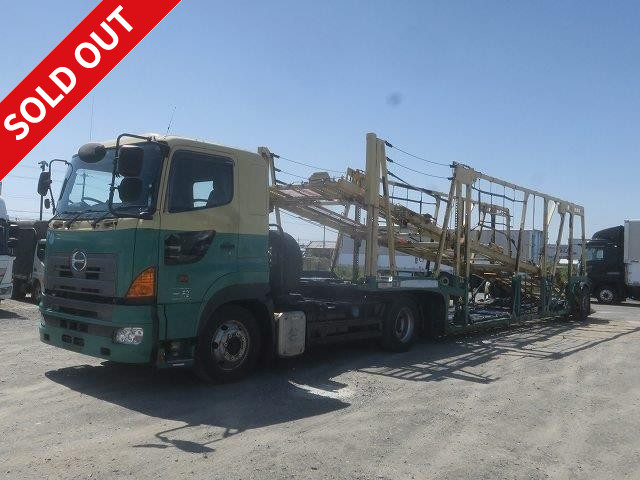 [Set sale] 2004 Hino Profia Top item: Hamana Works headed semi-trailer for 6 vehicles <tractor head + semi-trailer for vehicles>