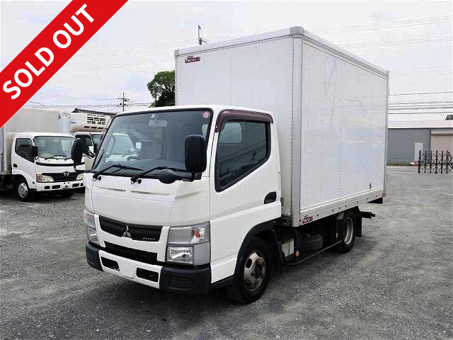 2014 Mitsubishi Fuso Canter 2t Aluminum Van, Fully Low Floor [Semi-medium-sized (5t only) license compatible *Old standard license OK]