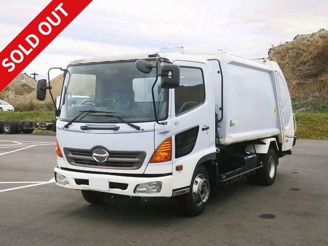 [Price reduced!] Now available for rental! 2008 model Hino Ranger medium-sized packer (refuse truck) capacity 8.6m3 press type Fuji Mighty metered actual mileage approx. 342,000km! ★Vehicle inspection valid until 2013.5★