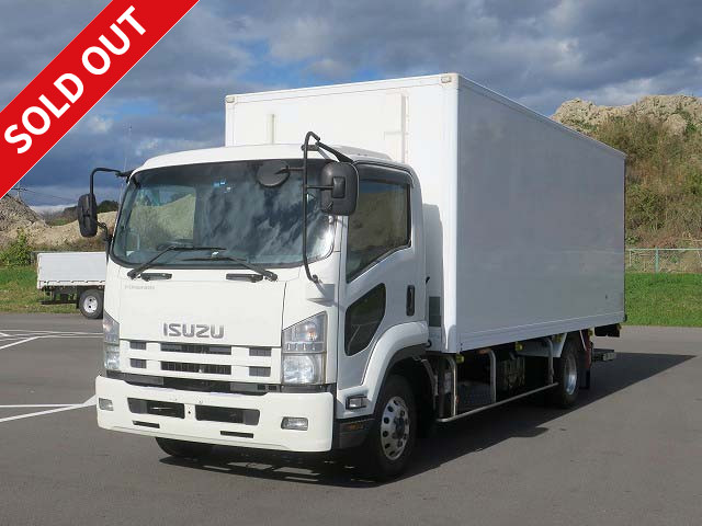 2010 Isuzu Forward Medium-sized refrigerated van with storage PG, Topre-made -30 degree setting, smoother specification, rear air suspension, aluminum wheels 