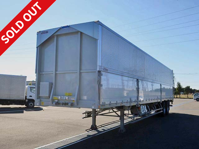 Reiwa 3 model Nippon Furuhafu 2-axle wing trailer Maximum load 20.8t Lift axle ABS included ★Vehicle inspection valid until R4.1★