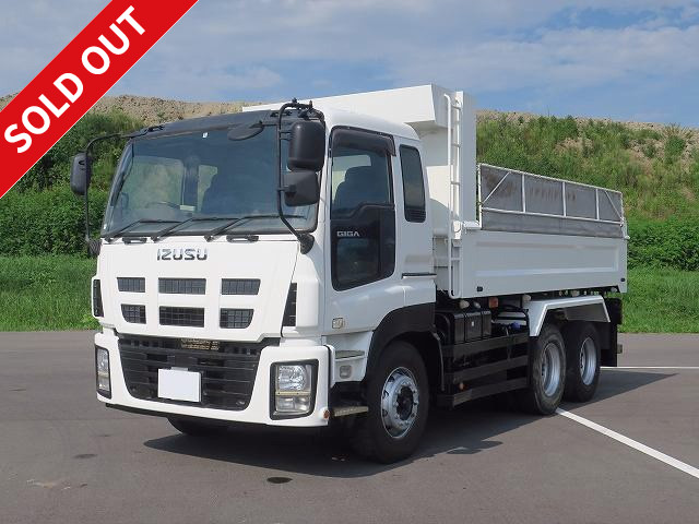 2014 Isuzu Giga large dump truck, 5100 body, 1-way opening, electric cobo lane, 2 differentials, 151,000km on meter, [vehicle inspection valid until August 2021]