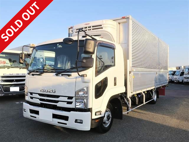 [Price reduced!] Reiwa 2 model Isuzu Forward, freezer wing, 6200 wide, made by Ryohin Heavy Industries, -30 degree setting, rear air suspension, 240 horsepower 