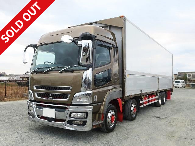 2011 Mitsubishi Fuso Super Great, aluminum wing, 4-axle low floor, rear air suspension, high roof, aluminum wheels. *MOT valid until June 2021*