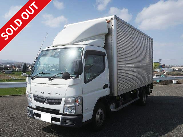 2011 Mitsubishi Fuso Canter 2t Aluminum Van Standard Long with Combination Gate Fully Low Floor Lashing Rail: 3 Levels [Semi-Medium License Compatible *Semi-Medium License or above]