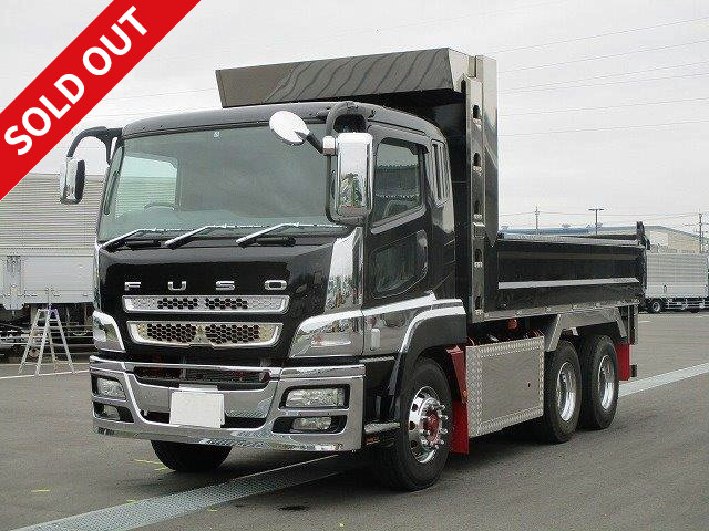 2014 Mitsubishi Fuso Super Great Large Dump Truck, Actual mileage approx. 260,000 km, ShinMaywa 5100 Body, 7-speed MT [Inspection valid until September 2020]