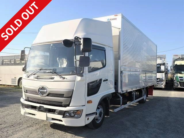 Reiwa 3rd year Hino Ranger Medium-sized aluminum wing 6200 wide Rear wheel air suspension High roof