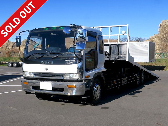 1998 Isuzu Forward, extra-large capacity, Hanamidai self-loader, with winch, custom specification ★Inspection valid until March 2021★ Actual mileage on meter: approx. 392,000 km