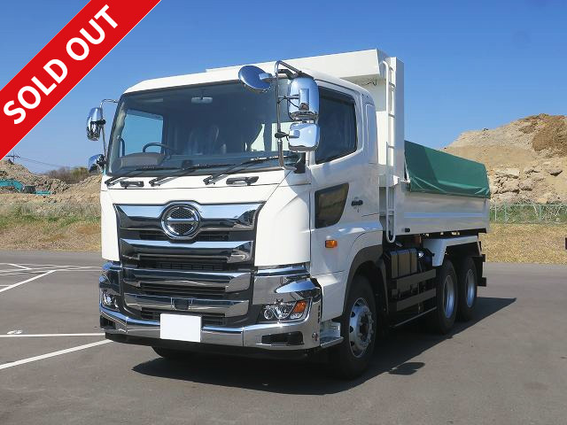 Reiwa 3 model Hino Profia large dump truck 5100 body Shinmaywa Industry standard roof 2 differential retarder carburetor with electric cobo lane