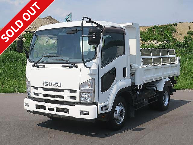 2013 Isuzu Forward Medium-sized Dump Truck, Shinmaywa-made, with manual cobo lane ★Approximately 192,000km on meter! ★