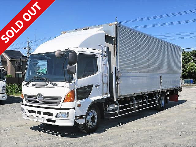 2006 Hino Ranger, increased tonnage, aluminum wing, 7200 wide, load capacity 7.1t, retarder, 270 horsepower ★Actual mileage on meter: approx. 352,000 km! ★