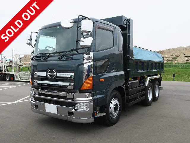 2011 Hino Profia large dump truck, 5100 body, 2 differentials, ShinMaywa Electric Cobo Lane, 401,000km on meter! ★Inspection valid until April 2022★