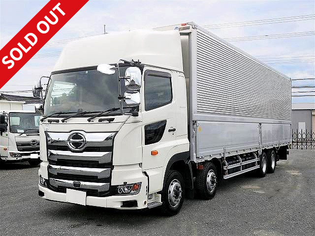 Lease-up! Reiwa 3 model Hino Profia Large aluminum wing 4-axle low floor high roof ★Dealer inspection record book/Vehicle inspection valid until January 2022★ 