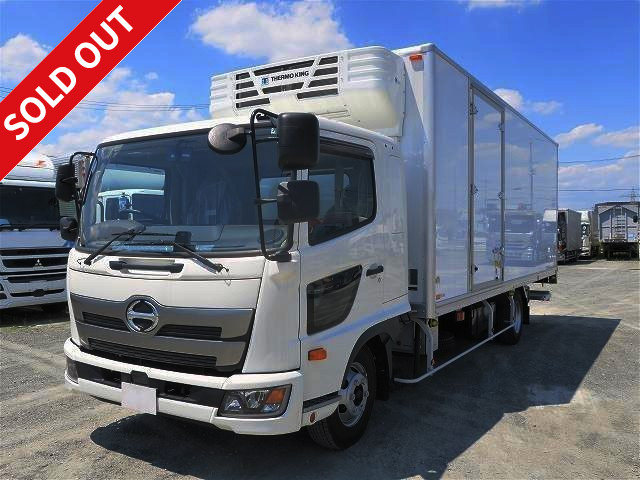 Reiwa 3 model Hino Ranger medium-sized refrigerated van 6200 wide with storage PG Thermo King -25 degree rear air suspension