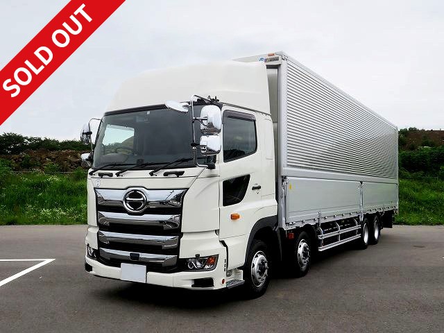 Lease-up! Reiwa 3 model Hino Profia Large aluminum wing 4-axle low floor high roof ★Dealer inspection record book/Vehicle inspection valid until January 2022★ 