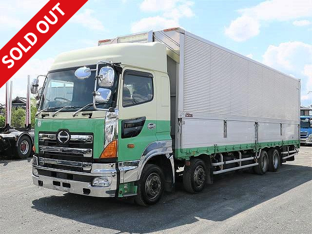 2015 Hino Profia Large aluminum wing 4-axle low floor Rear air suspension High roof Retarder Proshift ETC2.0 included ★Vehicle inspection valid until October 2021★