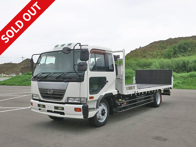 2000 UD Trucks Condor Heavy Duty Self Loader Wide Width Fujita Body Winch ★Inspection valid until September 2002★