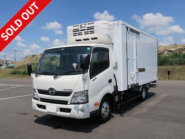 Now on lease! 2018 Hino Dutro 2t refrigerated van, wide and long, Topre-made, -30 degree setting, standby function, storage PG included ★Dealer inspection record book/Vehicle inspection valid until February 2022★ [Semi-medium-sized license eligible *Excluding 5t limited]