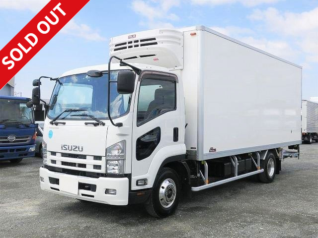 2014 Isuzu Forward Medium-sized refrigerated van with storage PG, -30 degree setting made by Ryohin Heavy Industries, Keystone floor, aluminum wheels