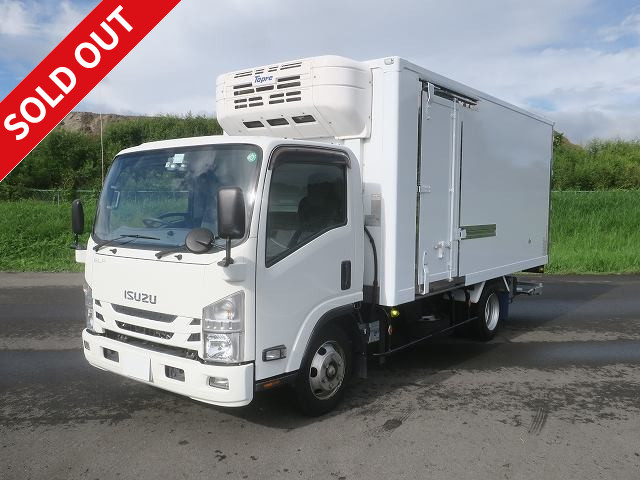 Lease-up! 2018 model Isuzu Elf 3t refrigerated van, wide long, with storage PG, Topure -30 degree setting ★ Dealer inspection record book / Vehicle inspection valid until July 2022 ★