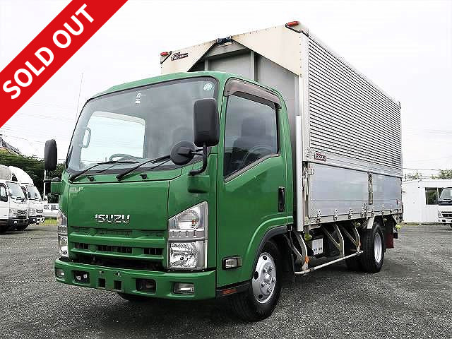 2013 Isuzu Elf 2.85t Aluminum Wing Standard Long with Back Eye Camera [Medium-sized license required *Excluding 5t limited]