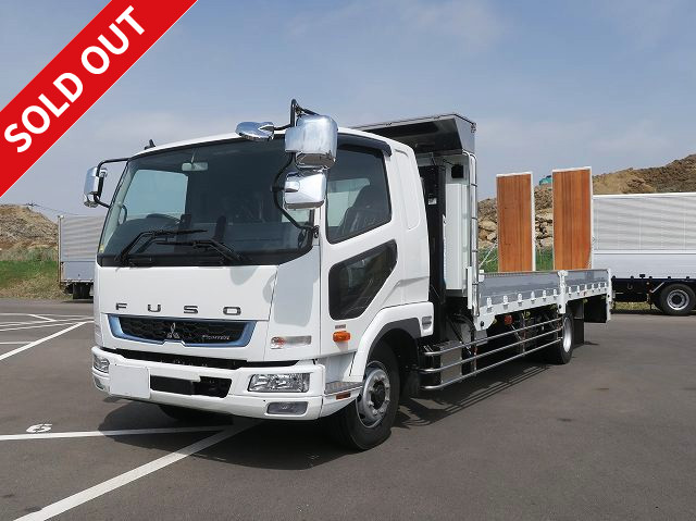 Reiwa 3 model Mitsubishi Fuso Fighter heavy-duty self-loader (car-mounted vehicle) high jack 270 horsepower with stepping board and winch 