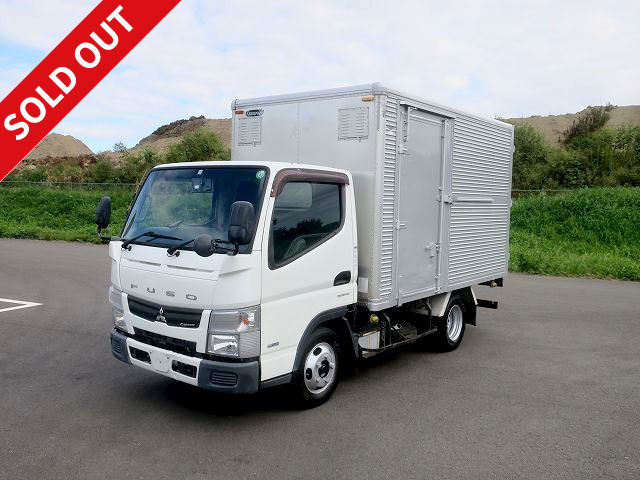 2013 Mitsubishi Fuso Canter 2t Aluminum Van Standard Short Fully Low Floor Both Side Sliding Doors 2 Pedals [Semi-Medium (5t Limited) License *Old Regular License OK]