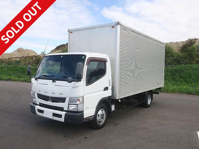 2011 Mitsubishi Fuso Canter 2t Aluminum Van Wide Extra Long (inner length 505cm) 2-stage lashing rail [Semi-medium license compatible *Excluding 5t limited] ★Vehicle inspection valid until November 2011★