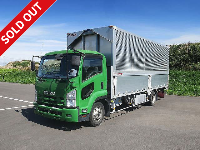 2013 Isuzu Forward Medium Aluminum Wing 6200 Semi-Wide Interior Width 223cm with Rear View Camera ★Approximately 260,000km on the odometer! ★