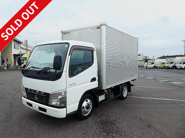 2010 Mitsubishi Fuso Canter 2t Aluminum Van Standard Short (10 shaku) Fully Low Floor ETC and Back Eye Camera Included [Semi-Medium (5t only) License Compatible *Old Standard License OK]